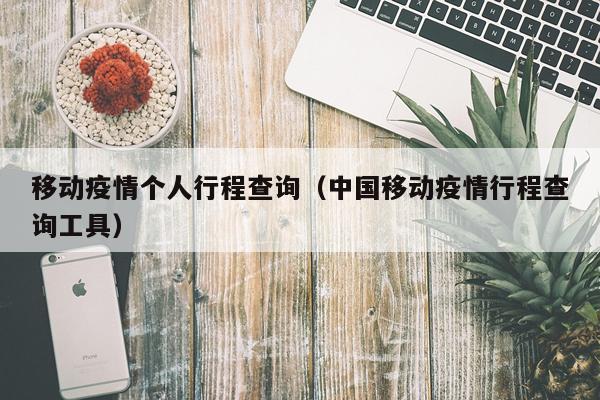移动疫情个人行程查询（中国移动疫情行程查询工具）