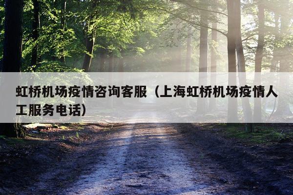 虹桥机场疫情咨询客服（上海虹桥机场疫情人工服务电话）