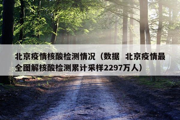 北京疫情核酸检测情况（数据  北京疫情最全图解核酸检测累计采样2297万人）