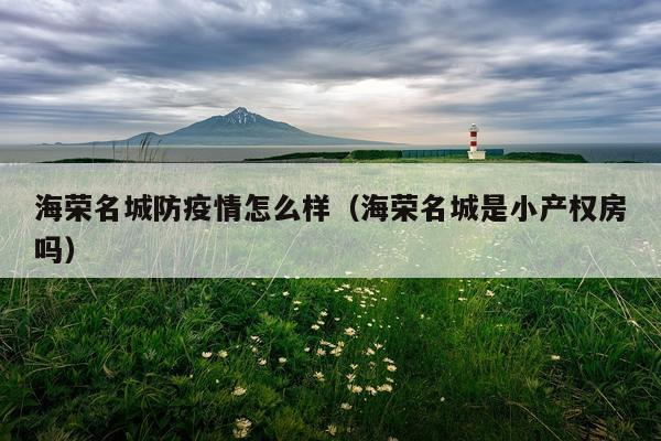 海荣名城防疫情怎么样（海荣名城是小产权房吗）